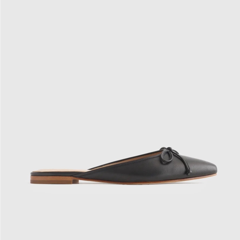 Quince black flats